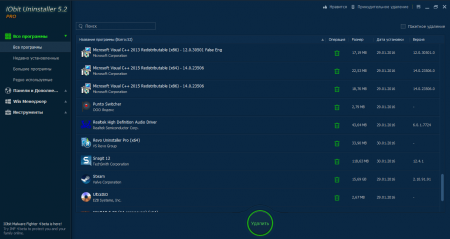 IObit Uninstaller 7.5 Rus 2018 + ��� ��������� / ��������� ����. ����������
